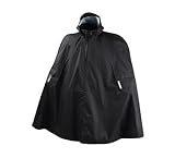 AIM ACCESSOIRES Regenponcho Gr. XL schwarz wasserdicht