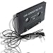Universal Car Audio Cassette Adapter, Black