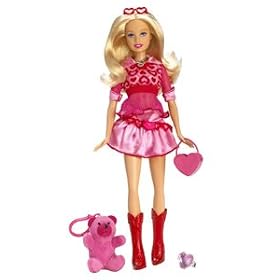 2007 Barbie I Love Valentine's Day Valentine Doll