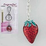 Strawberry FragranZer Scented Key Chain Accessory New Fruity Fragrant