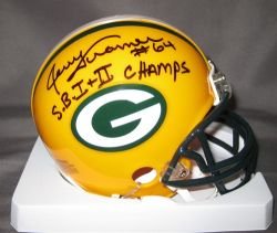Jerry Kramer Signed Green Bay Packers Mini Helmet w/SB I,II Champs