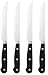 MIU France 4-Piece, 4.5-Inch Forged High Carbon Stainless Steel Steak Knife Set (# 90056)