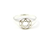 Sterling Silver Star of David Ring
