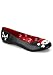 Women's Junior'S Flats With Skull And Crossbones