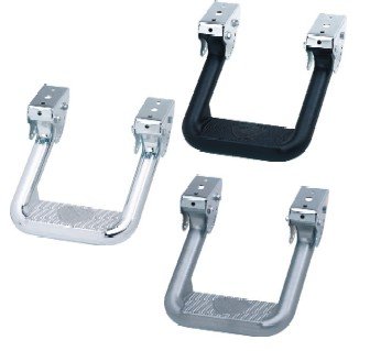 Best Hoop II Step For Toyota ~ Tacoma ~ 2005-2011 ~ Polished ~ Includes Prerunner, 2 Pc Set