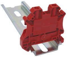 EATON CUTLER HAMMER XBUT10RD TERMINAL BLOCK, 10.2MM, 65A, 20-6AWG