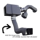 Volant air intake cold air scoop for Silverado