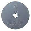 Fein 63502097027 3 1/8-Inch Hard Material Blade for Sheet Metal, Hardwood, Fiberglass, and Carbon Fiber
