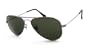 RAY BAN 3044 AVIATOR SMALL METAL W3100 GUNMETAL SUNGLASSES SHADES