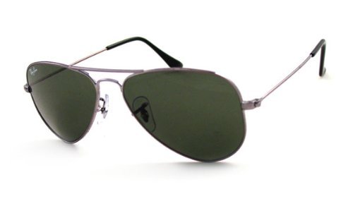 RAY BAN 3044 AVIATOR SMALL METAL W3100 GUNMETAL SUNGLASSES SHADES [Apparel] product image