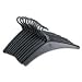Quartet 20801 Heavy-Duty One-Piece Molded Plastic Hangers, 16-3/4", Black, 12 per Pack Candle