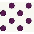 Large Polka Dot - Dk Purple (27")