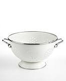 Martha Stewart Collection White Colander, 5 Qt.