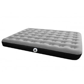 10T - IOWA Queen - Matelas gonflable - Noir - 198 x 147 x 22 cm (Import Allemagne)