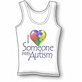 Autism Puzzle Heart Women's Tank Top