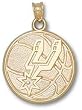 San Antonio Spurs Basketball 3/4" Charm/Pendant