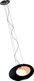 ET2 Lighting E20166-02 1LT Pendant Chrome Luna Contemporary hand blown glass