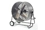 48 Tpi Portable Blower Fan Belt Drive Swivel Base Hazardous Location
