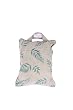 Happy Tails Leaf Design Bed, 27-Inch by 36-Inch, Gray