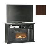 Eagle Industries 52553WPCO 54 in. Fireplace Entertainment Console - European Coffee