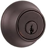 Tools & Hardware : Kwikset 660-11P RCAL RCS Venetian Bronze Single Cylinder Deadbolt