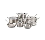All-Clad d5 Brushed Stainless 14 Piece Cookware Set