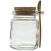 8oz Glass Jar with Spoon (Cork Lid)