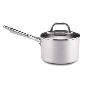 Anolon Chef Clad 3-Quart Covered Saucepan by Anolon