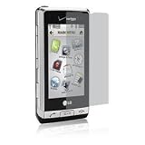 Clear Durable Reusable LCD Screen Protector -3 Packs for Verizon LG Dare VX9700 VX-9700 Cell Phone