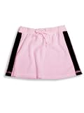 Kyds - Girls Terry Drawstring Skirt, Pink, Black