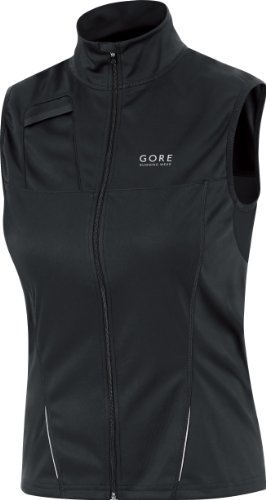 Gore Running Wear Damen Weste Sunlight Soft Shell, black, 36, VSUNLO990007