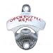 Open Bottle Here Wall Mount Bottle Opener