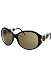 Blenda Fashion Sunglasses: Black-Gold/Brown