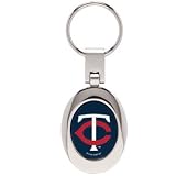 Minnesota Twins Domed Metal Keychain