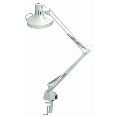 Lite Source LSC-161WHT Combo-Lite Clamp-On Lamp