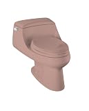 KOHLER K-3466-45 San Raphael One-Piece Elongated Toilet, Wild Rose