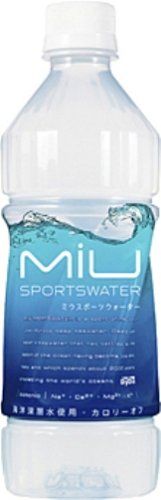 (お徳用ボックス) ダイドー MiU スポーツウォーター 500ml×24本