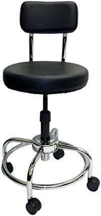 MECHANICAL STOOL W/BACK