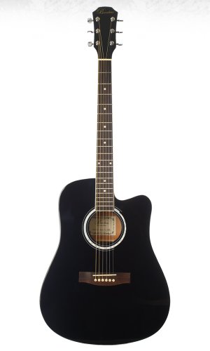 Barcelona 41-Inch Cutaway Acoustic - Black