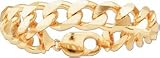 9 Beveled Curb Link Bracelet