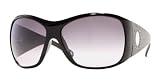 Versace - VERSACE 4133B GB1/11 BLACK PLASTIC SWAROSKI CRYSTAL SUNGLASSES