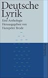 Produkt-Bild: Deutsche Lyrik: Eine Anthologie (suhrkamp taschenbuch)