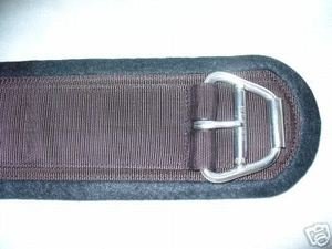 SMART CINCH WEAVER LEATHER HORSE GIRTH FELT TACK 34 INCH BRown