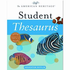 Houghton Mifflin 0618701702 American Heritage Student Thesaurus, Hardcover, 384 Pgs, Grades 7+