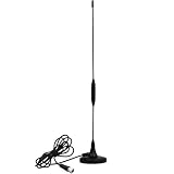 August DTA218 Portable Digital TV Rod Antenna with Magnetic Base