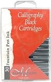 Manuscript Pen Manuscript Calligraphy Cartridge 30/Pkg Black; 3 Items/Order