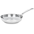 Cuisinart Chef's Classic Stainless 14-Inch Open Skillet with Helper Handle