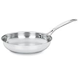 Cuisinart Chef's Classic Stainless 14-Inch Open Skillet with Helper Handle