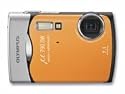Olympus - Appareil photo num&eacute;rique Mju-790 SW - 7,1 M&eacute;gapixelsCCD - Zoom optique 3x - &Eacute;cran Plein Soleil 2,5" - Etanche & Anti-choc - Orange