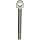 303 Stainless Steel Eyebolt, 3/4"-10 Thread Size, 6-3/4" Length, Partially Threaded, Pack Of 2